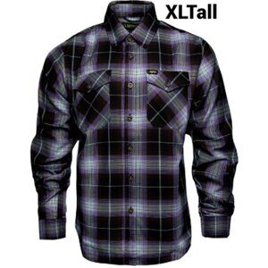 DIXXON Flannel x ANTHRAX -SPREADING THE DISEASE - Collab Flannel -Men's XL Tall
